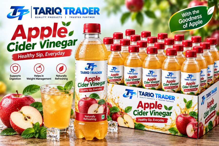 TARIQ TRADER Apple Cider Vinegar – Apple-Based Vinegar | Bulk Order