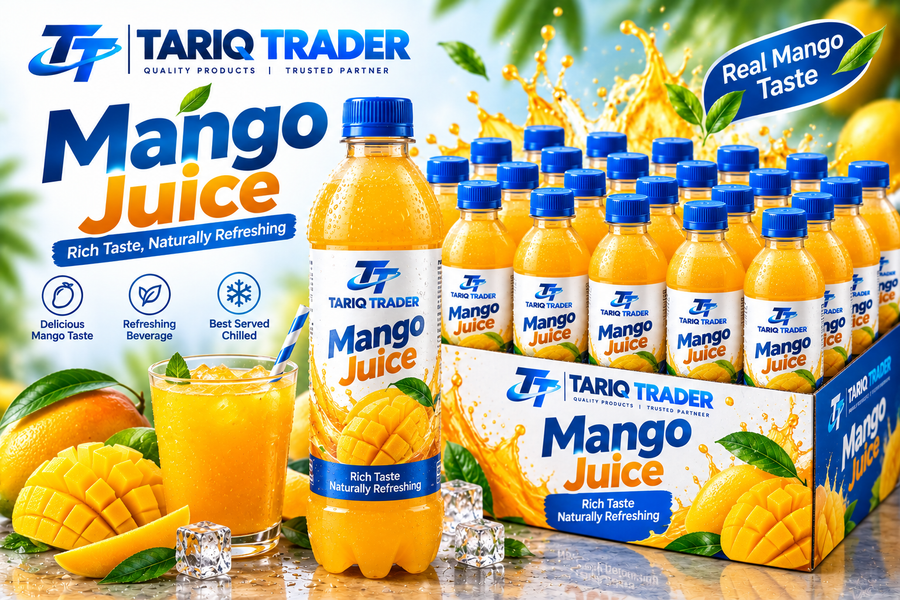 TARIQ TRADER Mango Juice – Rich Mango Taste | Bulk Order